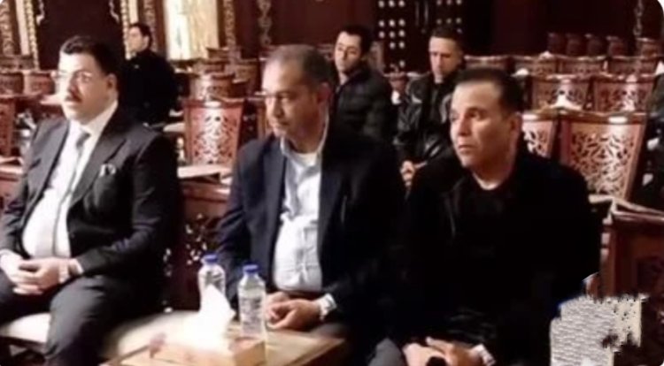 محمد فؤاد يقدم واجب العزاء لـ أسرة حبيبة الشماع "فتاة أوبر"